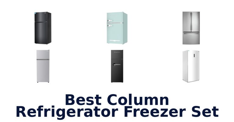 best column refrigerator freezer set