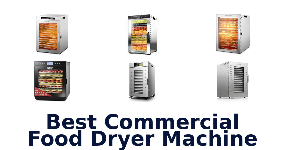best commercial food dryer machine