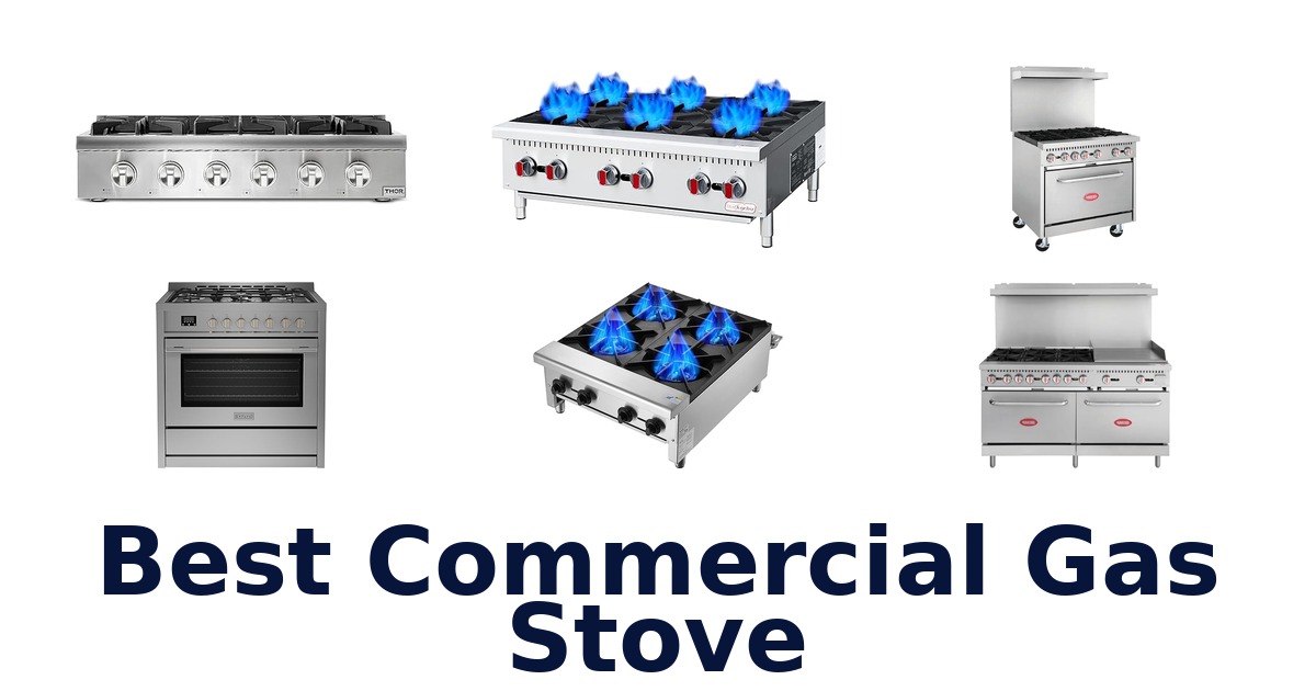 best commercial gas stove