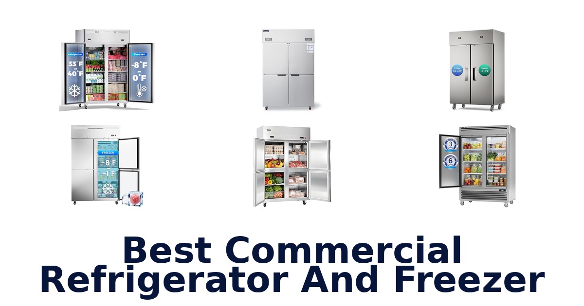 best commercial refrigerator and freezer