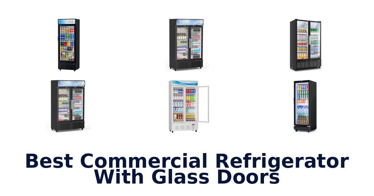 best commercial refrigerator with glass doors