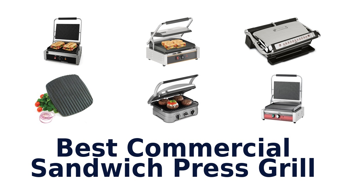 best commercial sandwich press grill