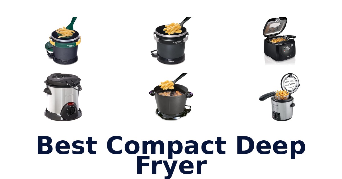 best compact deep fryer