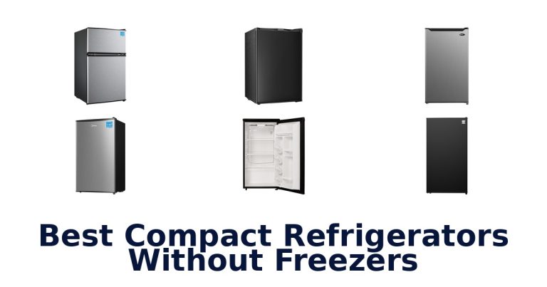 best compact refrigerators without freezers