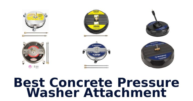 best concrete pressure washer attachment