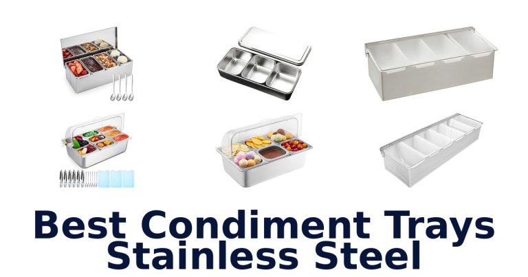 best condiment trays stainless steel