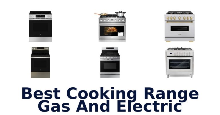 best cooking range gas and electric