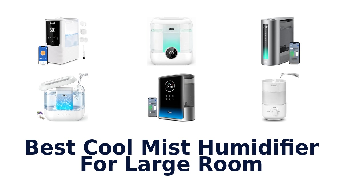 best cool mist humidifier for large room