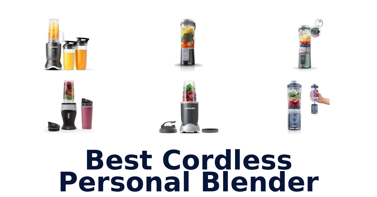 best cordless personal blender