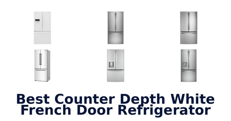 best counter depth white french door refrigerator