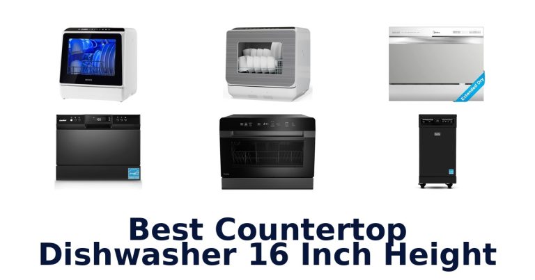 best countertop dishwasher 16 inch height