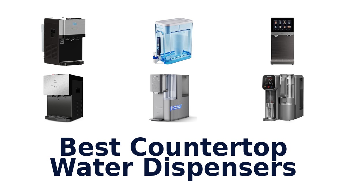 best countertop water dispensers