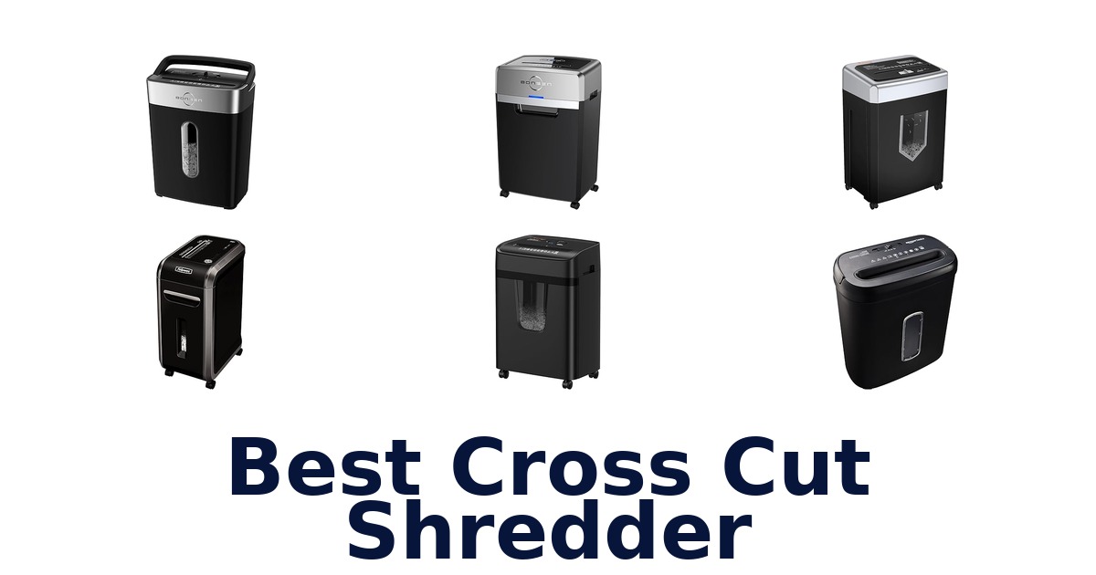 best cross cut shredder