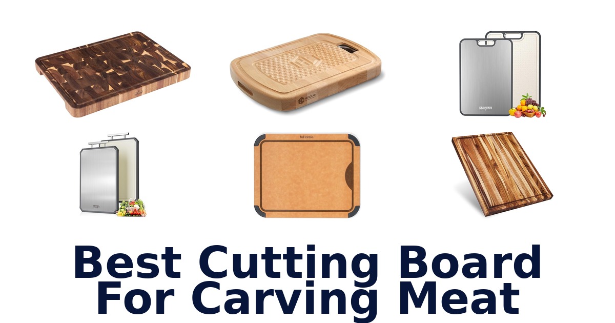 best cutting board for carving meat