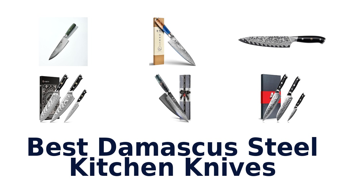 best damascus steel kitchen knives