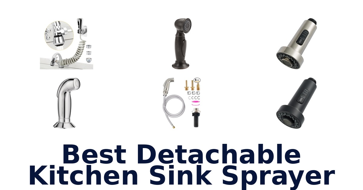 best detachable kitchen sink sprayer