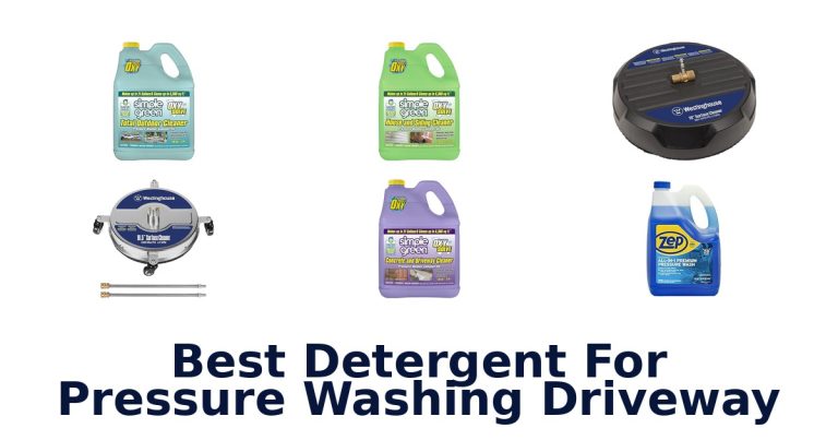 best detergent for pressure washing driveway