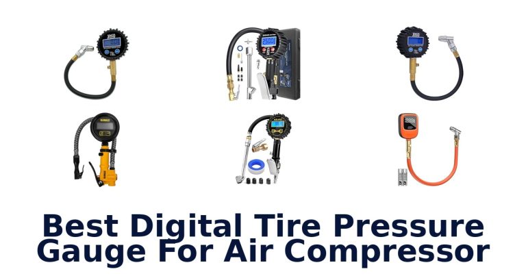 best digital tire pressure gauge for air compressor
