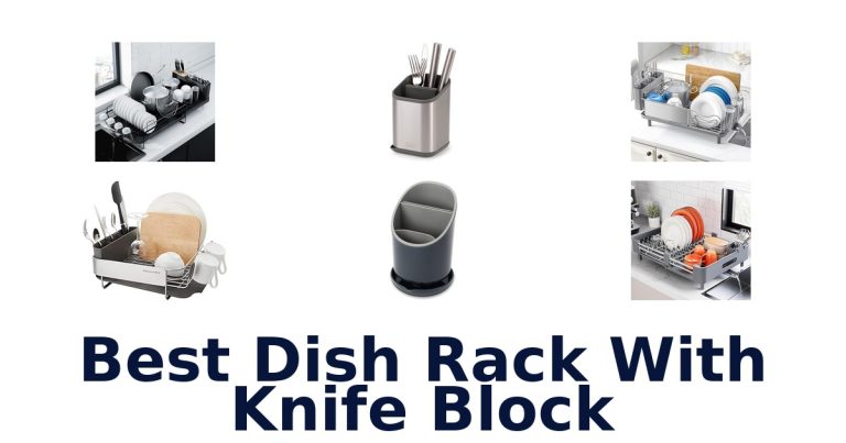 best dish rack with knife block