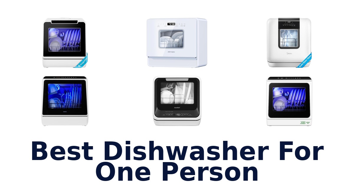 best dishwasher for one person