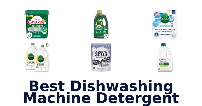 best dishwashing machine detergent