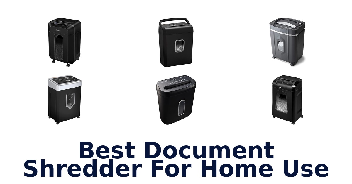 best document shredder for home use