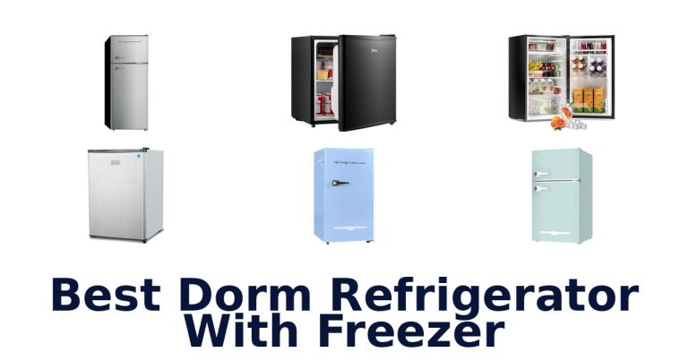 best dorm refrigerator with freezer