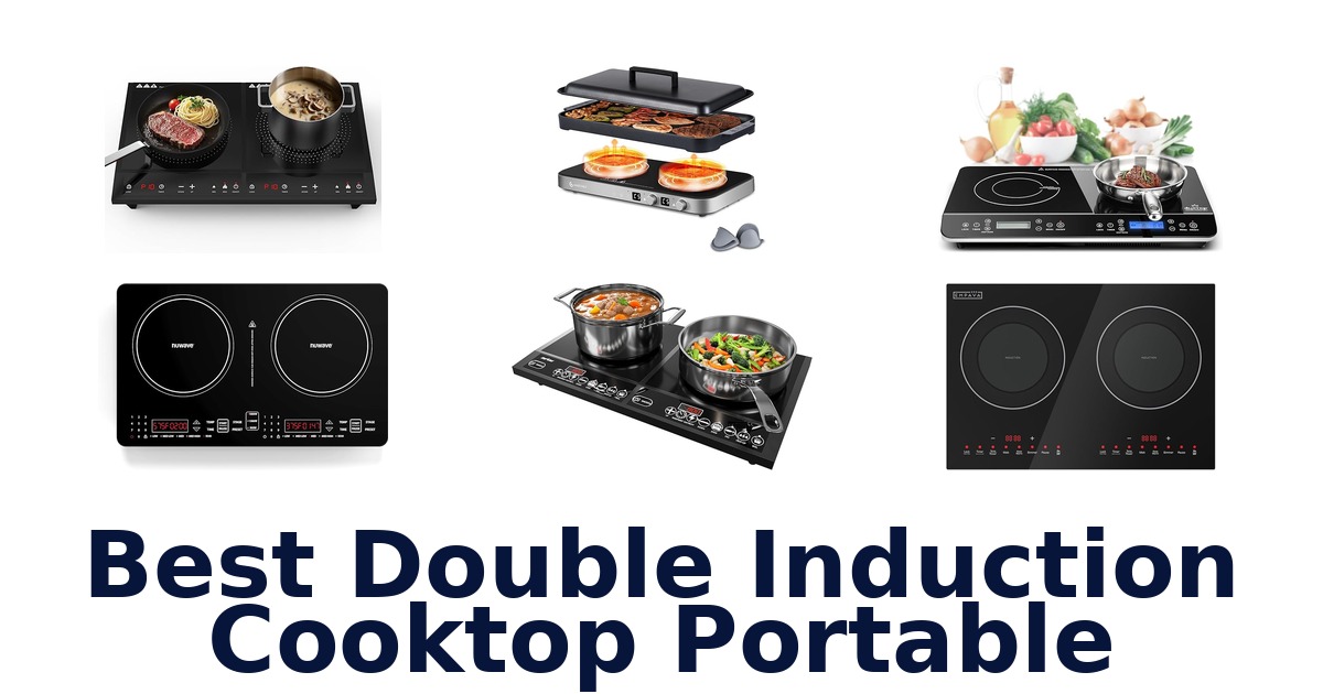 best double induction cooktop portable