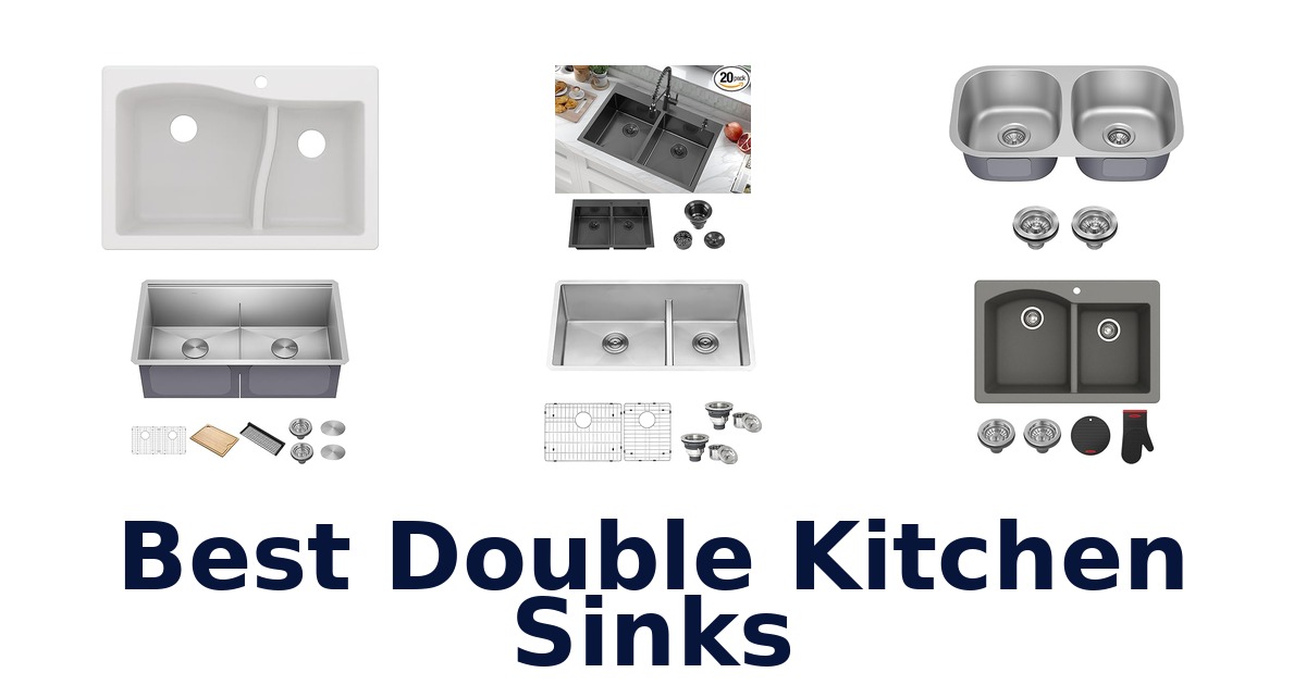 best double kitchen sinks