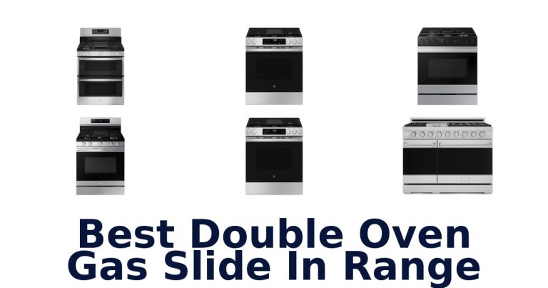 best double oven gas slide in range