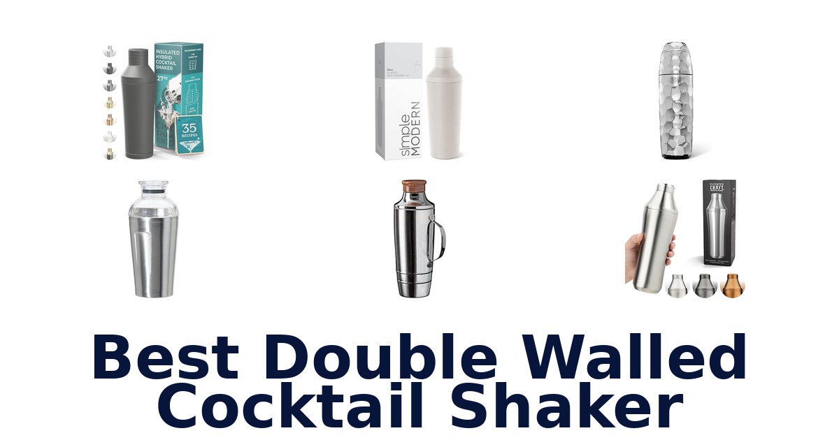 best double walled cocktail shaker
