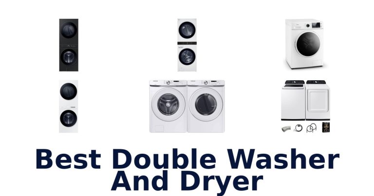 best double washer and dryer