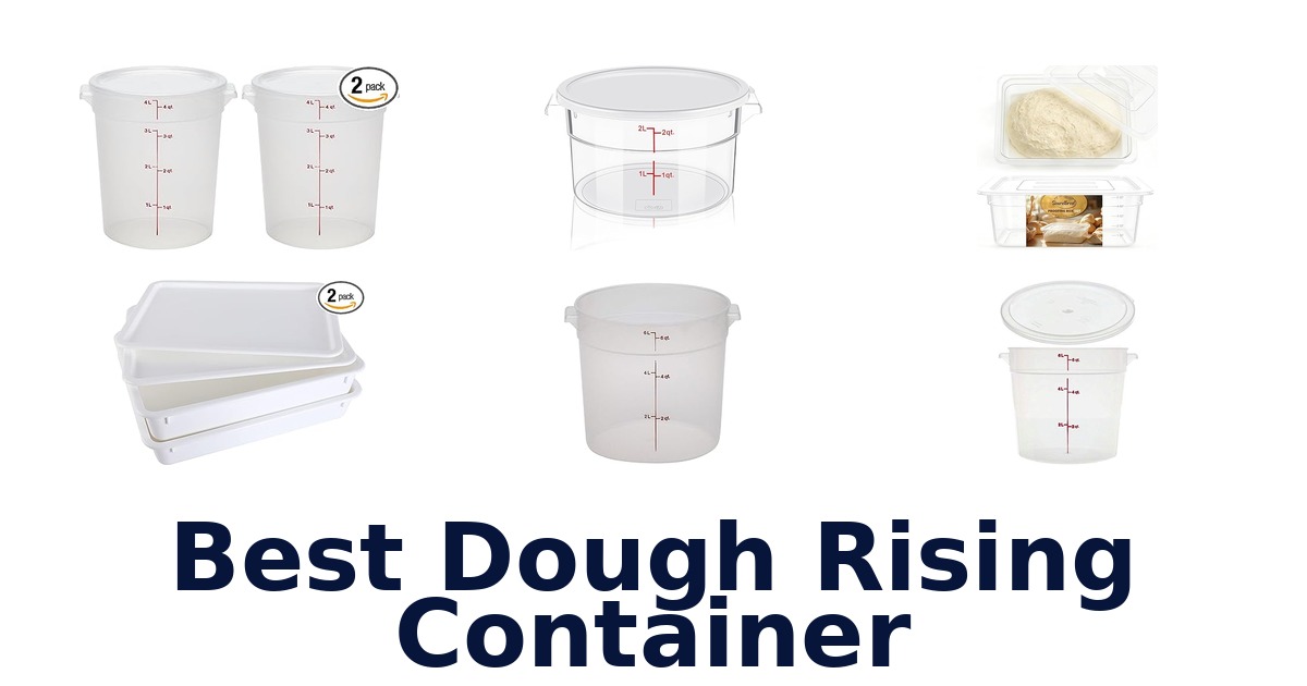 best dough rising container