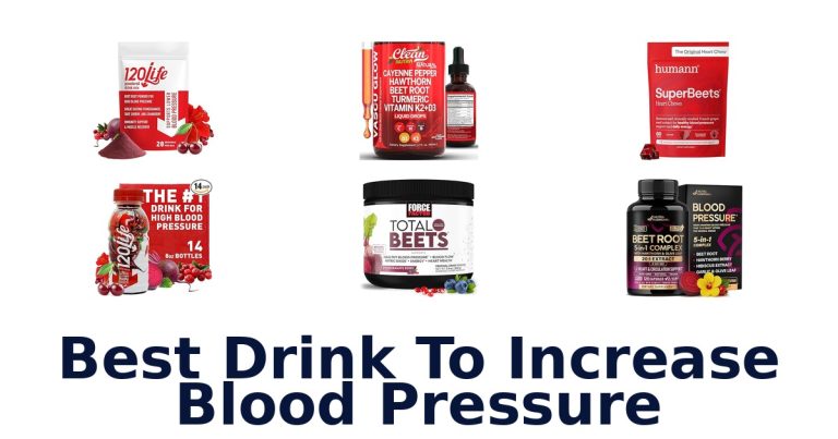 best drink to increase blood pressure
