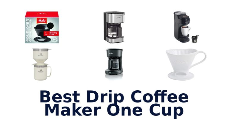 best drip coffee maker one cup