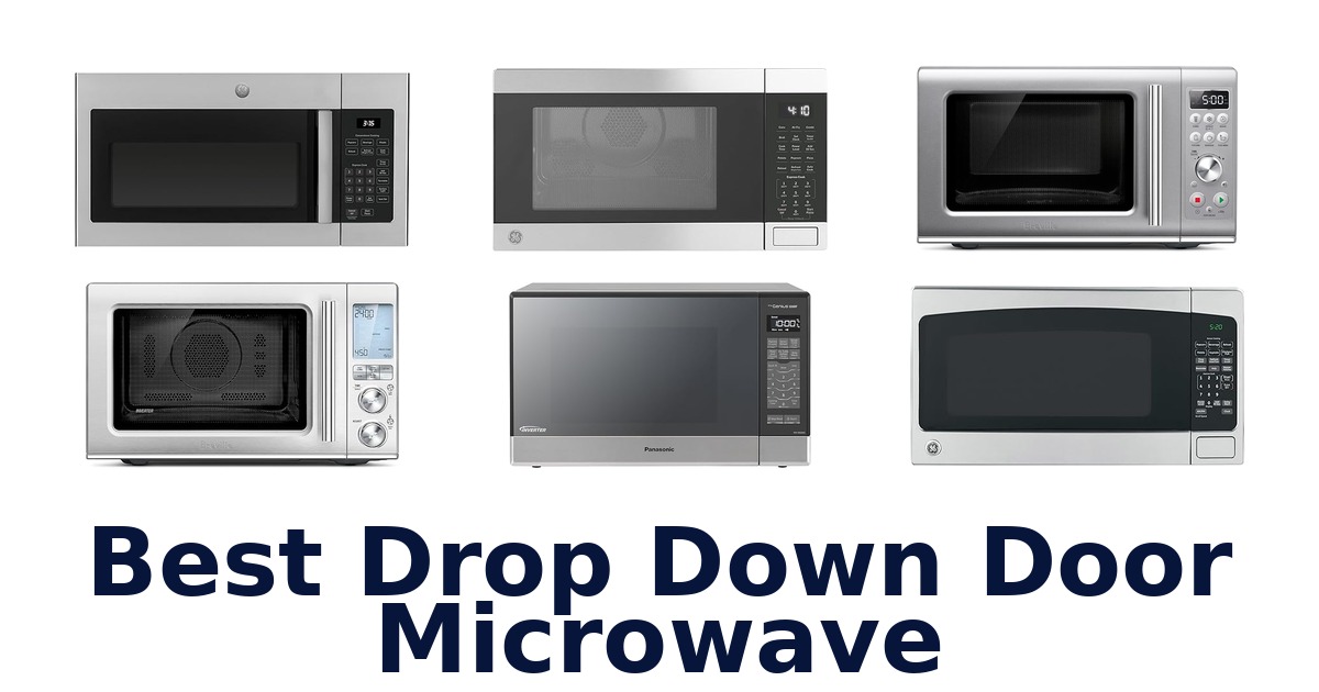 best drop down door microwave