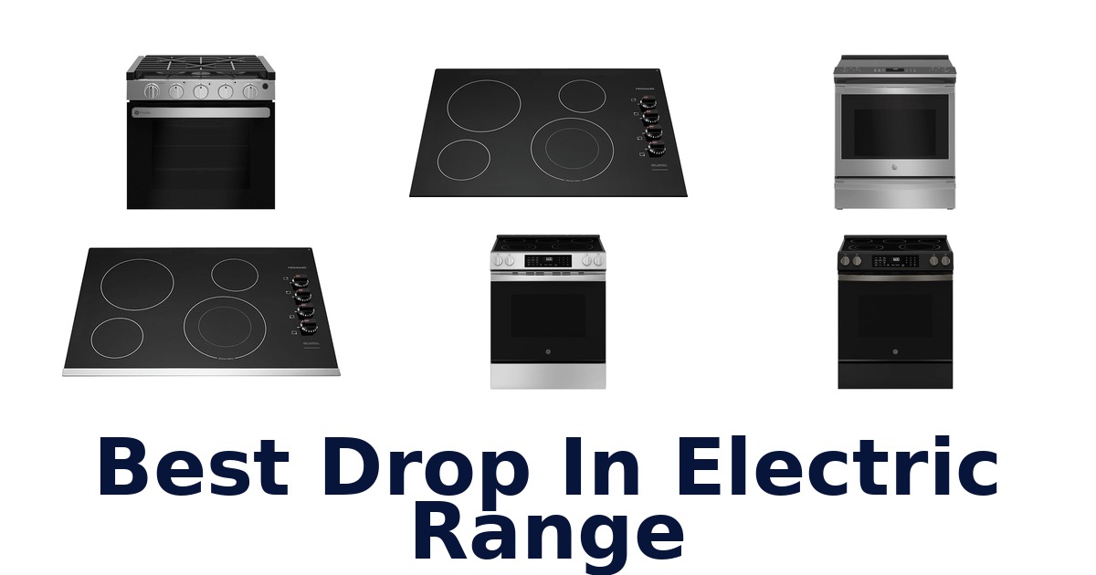 best drop in electric range