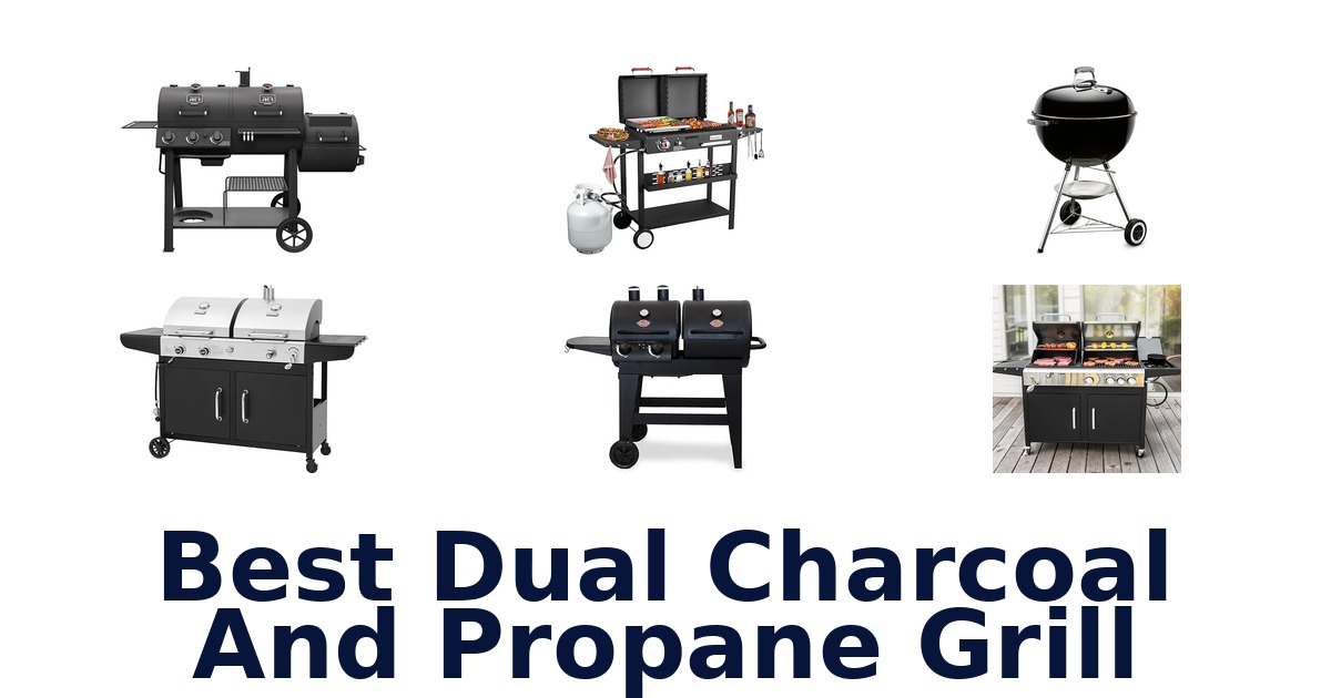 best dual charcoal and propane grill
