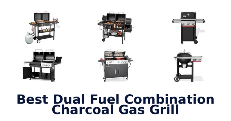 best dual fuel combination charcoal gas grill