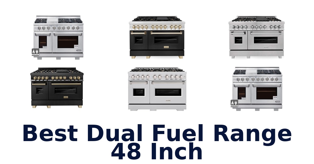 best dual fuel range 48 inch