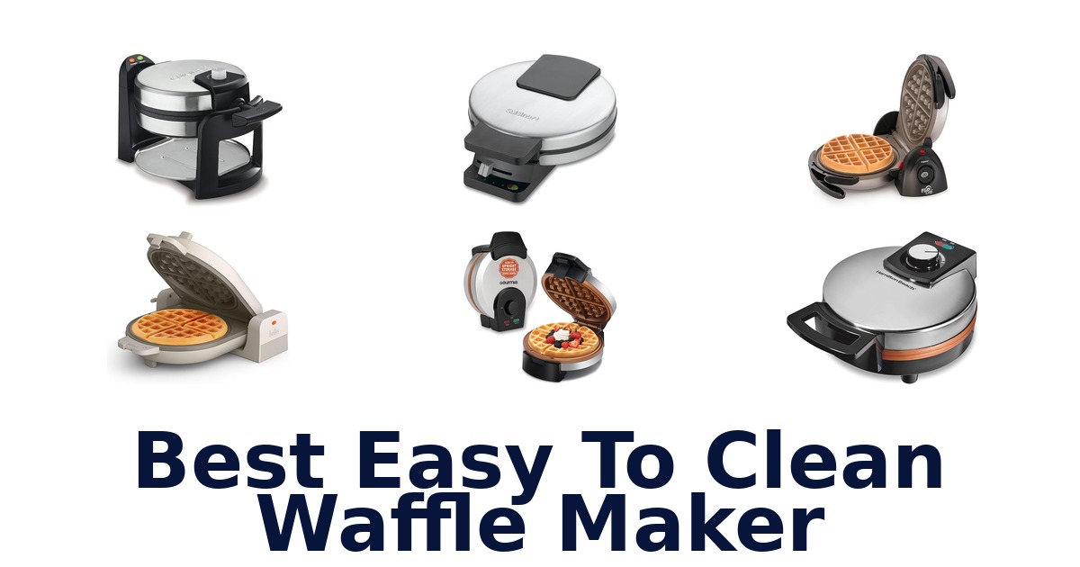 best easy to clean waffle maker