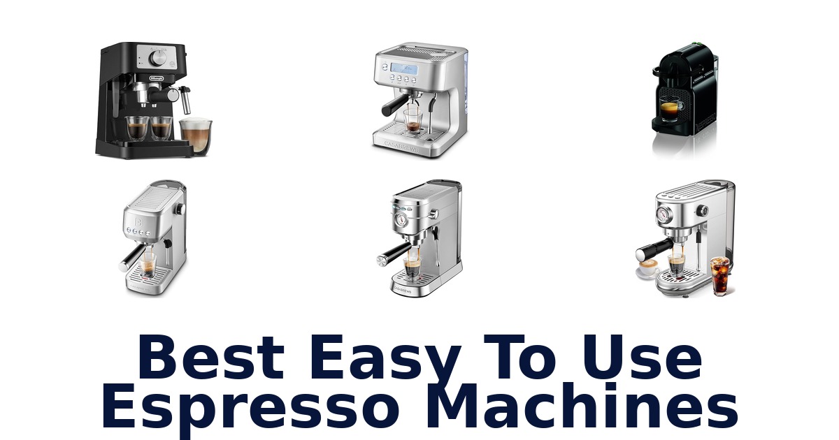 best easy to use espresso machines