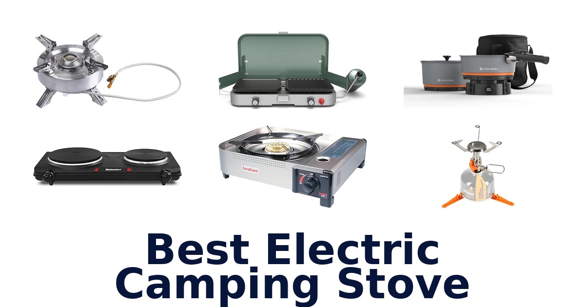 best electric camping stove