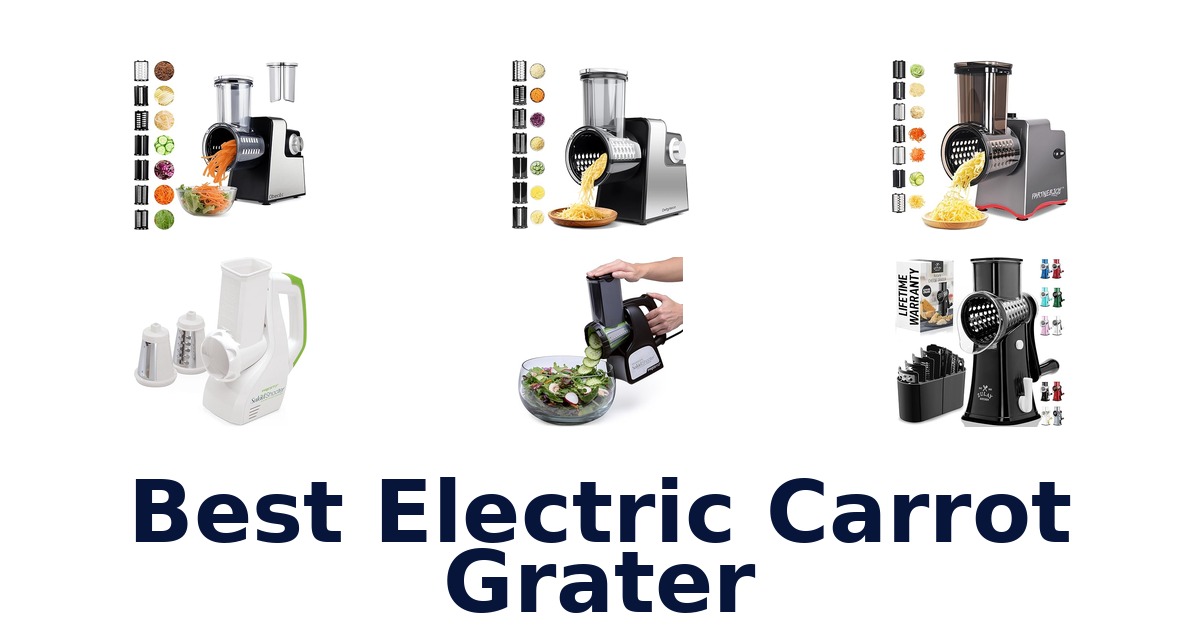 best electric carrot grater