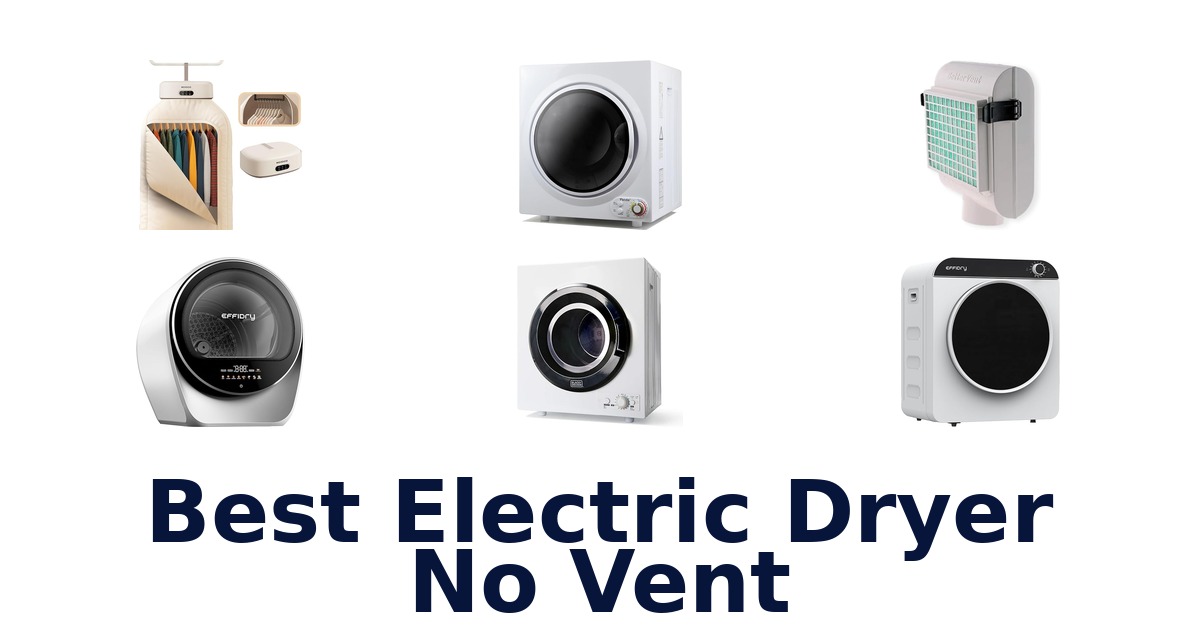 best electric dryer no vent