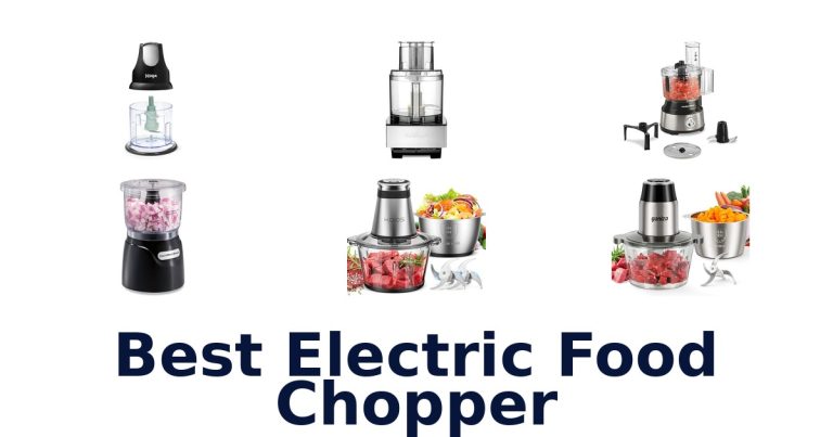 best electric food chopper