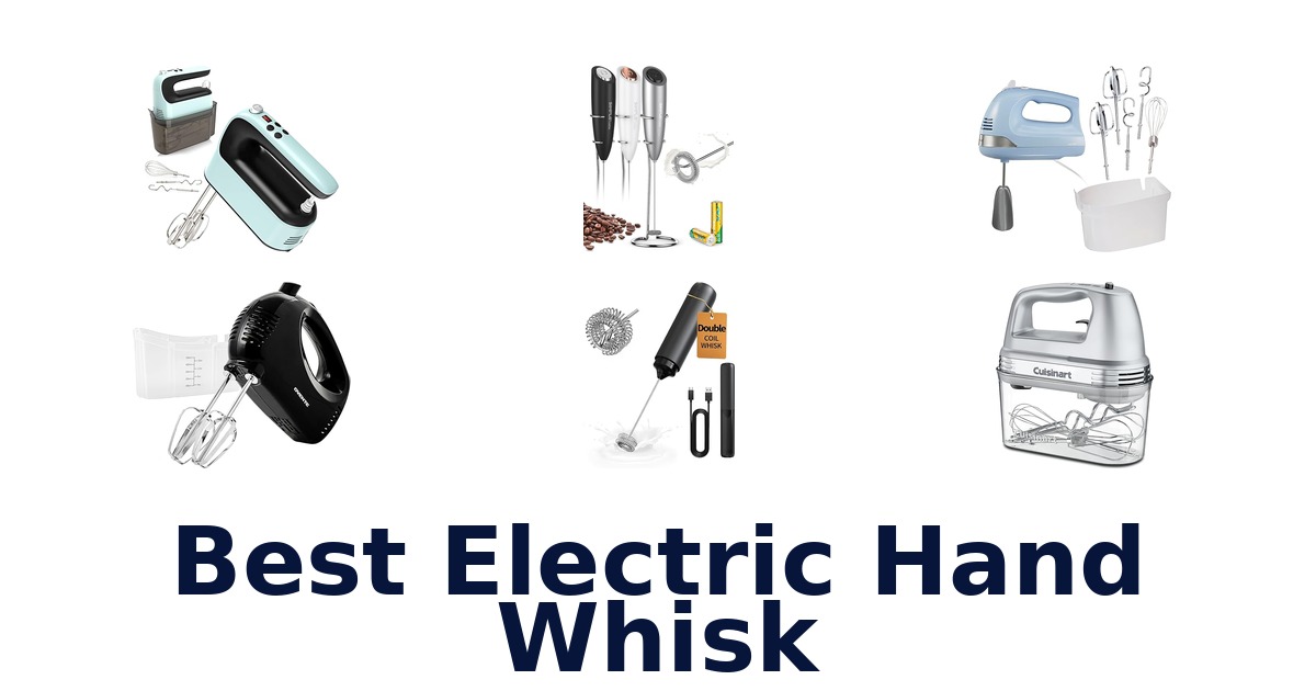 best electric hand whisk