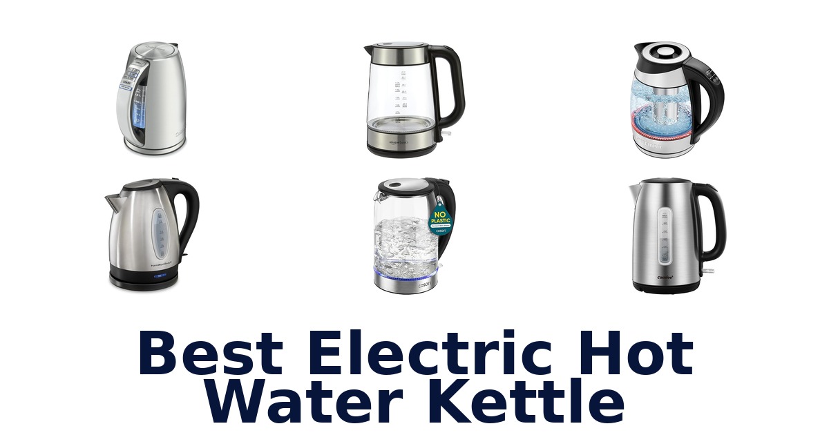 best electric hot water kettle
