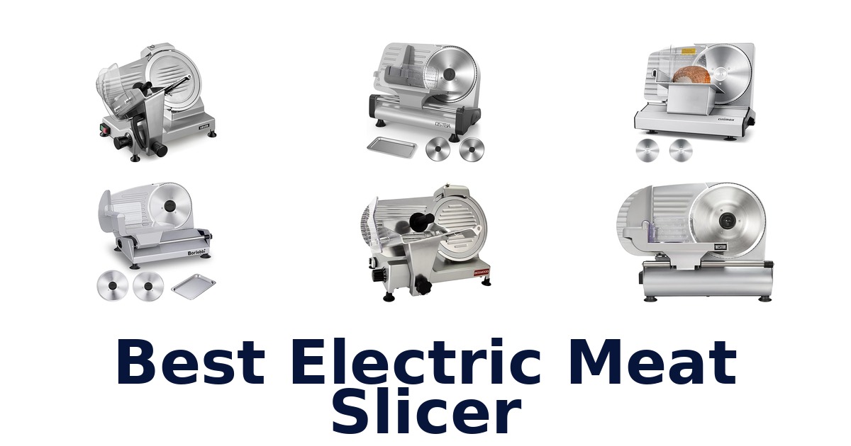 best electric meat slicer