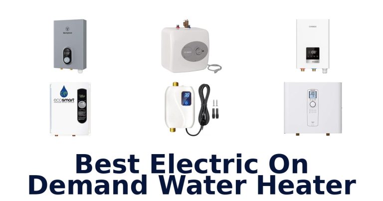 best electric on demand water heater